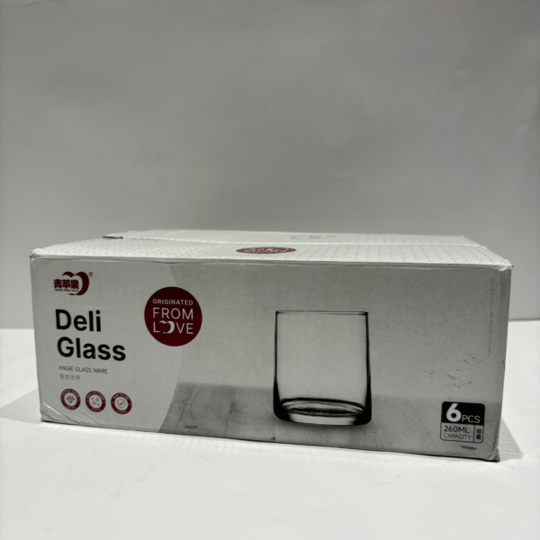 glass set box of 6